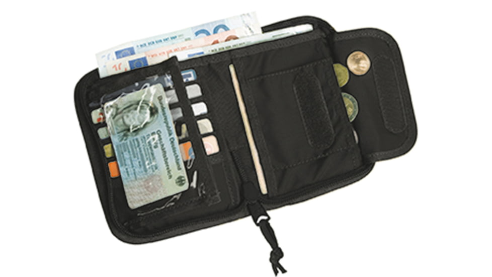 Tasmanian Tiger Mil Wallet, Black, TT-7627-040