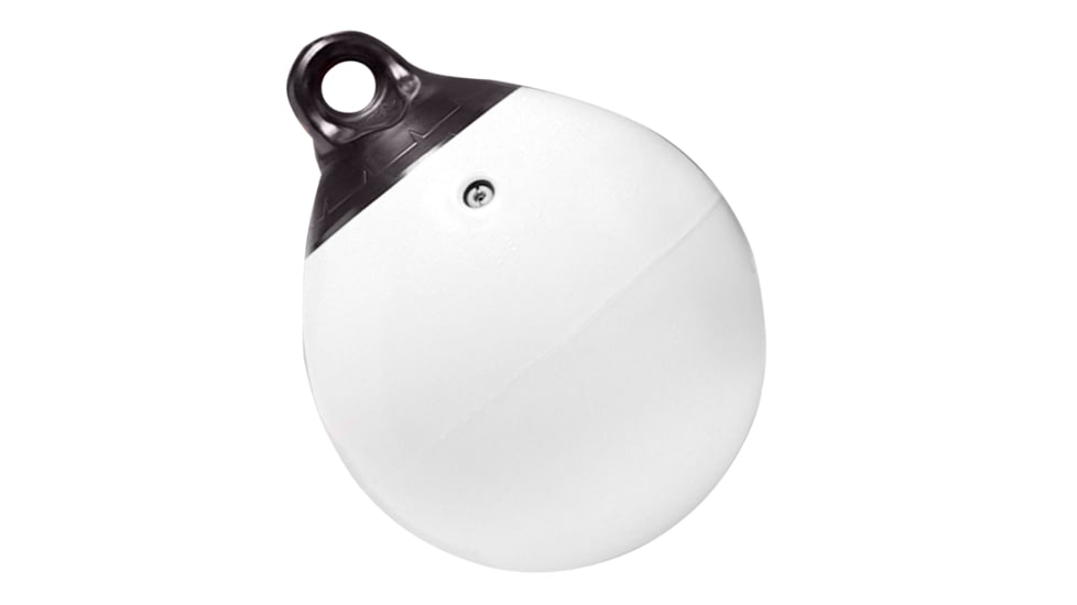Taylor Made 15" Tuff End Inflatable Vinyl Buoy - White 72360
