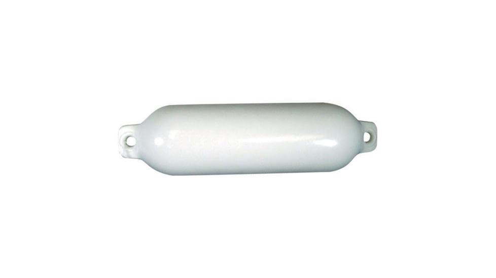 Taylor Made Hull Gard Inflatable Vinyl Fender, 6.5in x 23in, White, 1023