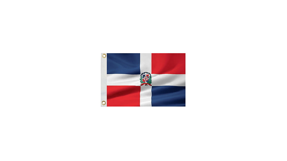 Taylor Made Republic Flag 12in x 18in Nylon Dominican, 93070