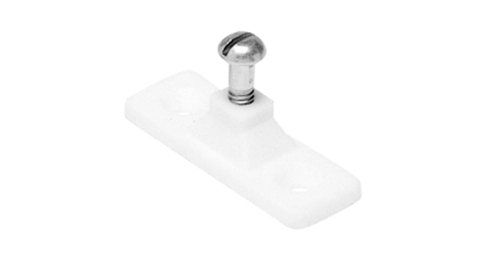 Taylor Made Side-Mount Deck Hinge For Bimini Boatop, White, 11722