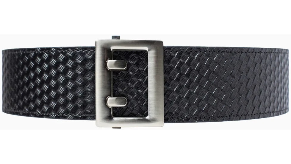 Team Nexbelt Basket Weave Duty Ratchet Men's Belt, Nickel Buckle, 2.25in, Black, PCS1824