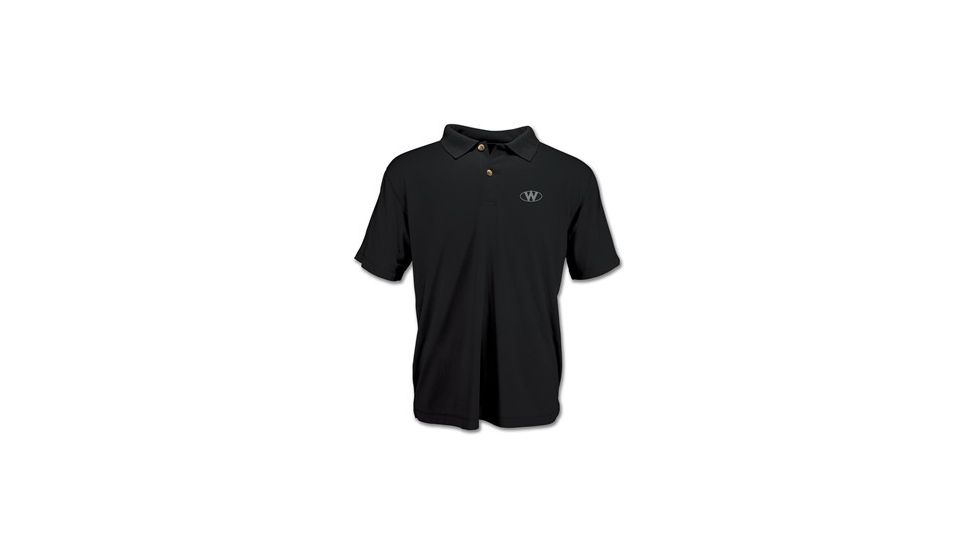 Team Wendy Transpiration Polo Shirt, Black, Small, 94-POLO-D2-BK-SM