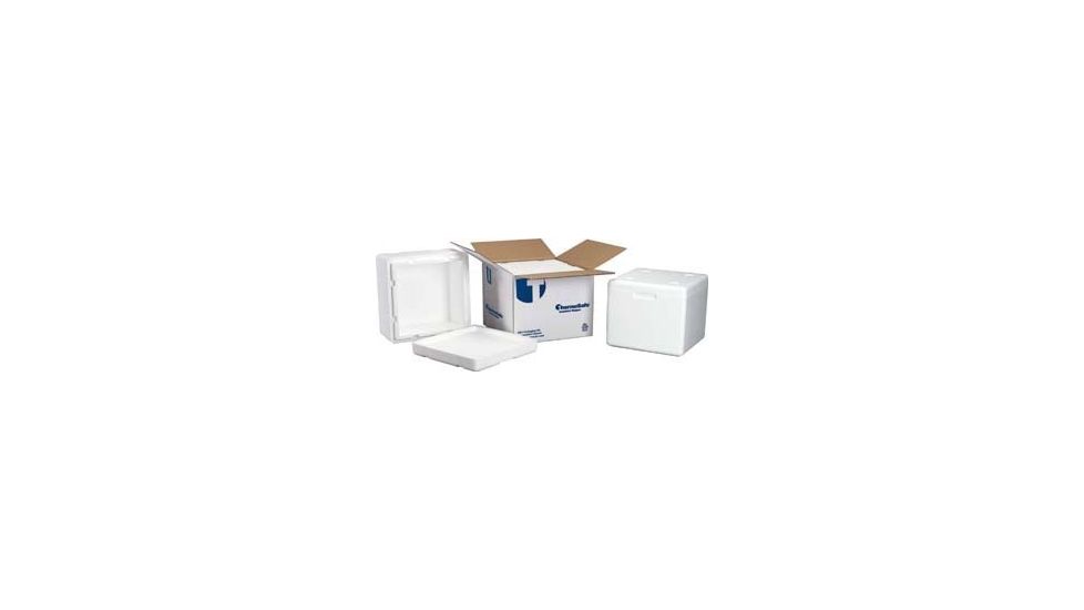 Tegrant Thermosafe ThermoSafe Insulated Shippers, Expanded Polystyrene, ThermoSafe Brands 325UPS Assembled Foam Unit In Corrugated Carton