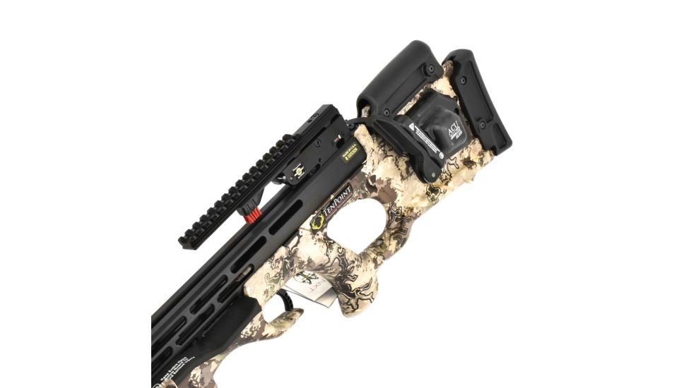TenPoint Crossbow Technologies Stealth NXT Crossbow Package w/Rangemaster Pro Scope, ACUdraw 50 SLED, True Timber Viper, Medium, CB18019-3817