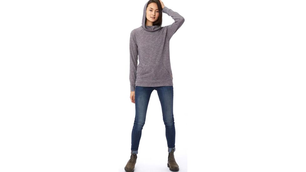 Tentree Arpen Raglan Hoodie, Womens, Lunar Rock, 3XL, FA18-WLARP-GRY-3XL
