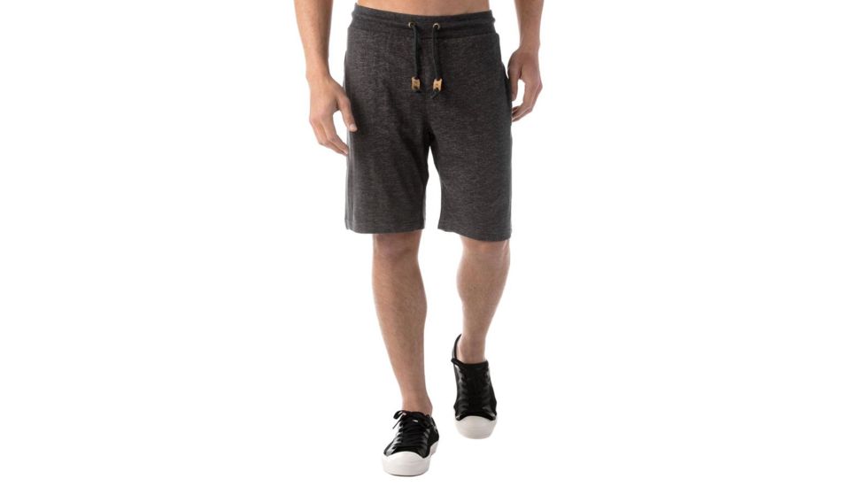 Tentree Astoria Tencel French Terry Shorts, Mens, Phantom, S SP18-MTAST-BLK-S
