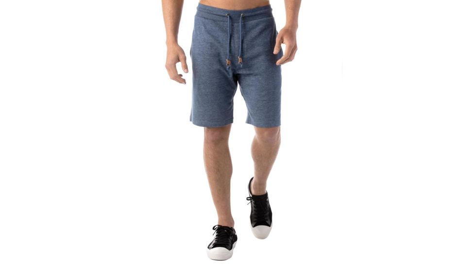 Tentree Astoria Tencel French Terry Shorts, Mens, Vintage Indigo, S SP18-MTAST-BLU-S