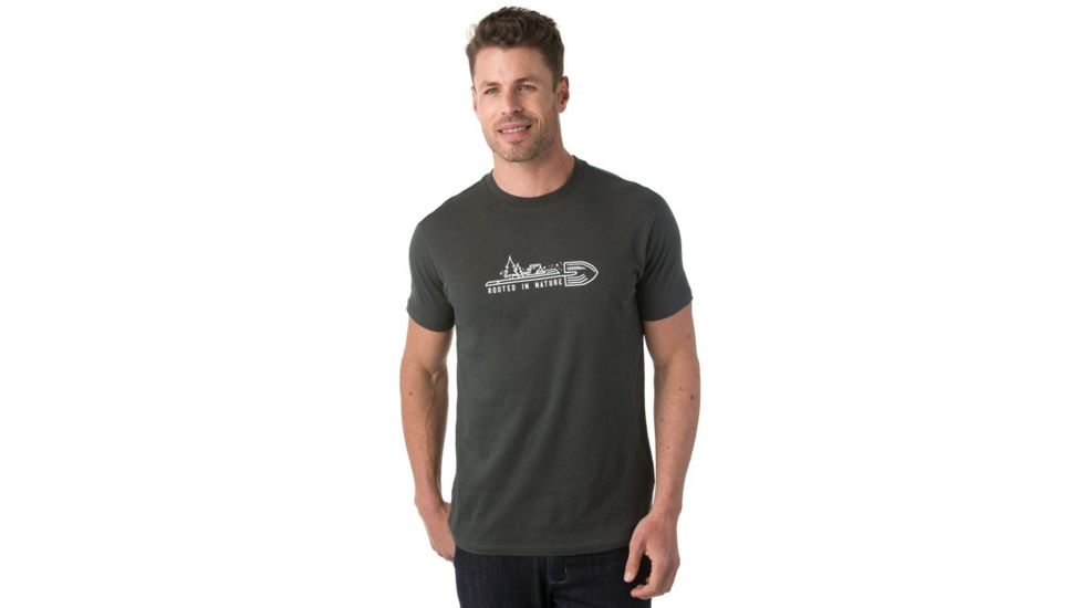 Tentree Bryce Organic T-Shirt, Mens, Phantom, S SP18-MJBRY-BLK-S