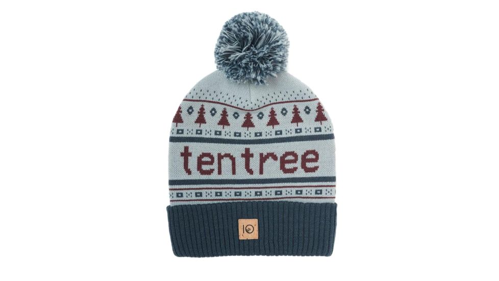 Tentree Cabin Pom Beanie, Dark Ocean Blue, One Size, TAU1574-0439-ONE