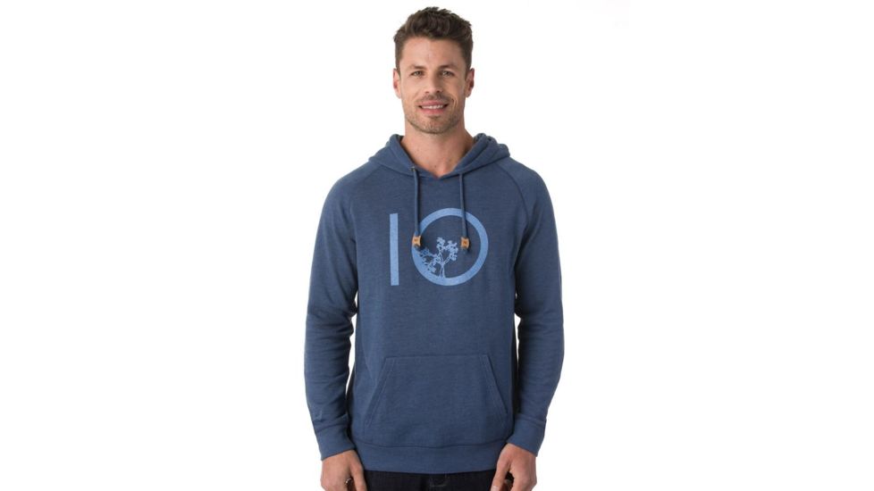 Tentree Classic Ten Hoodie Fleece Hoodie, Mens, Vintage Indigo, XXL SP18-MFVIN-BLU-XXL