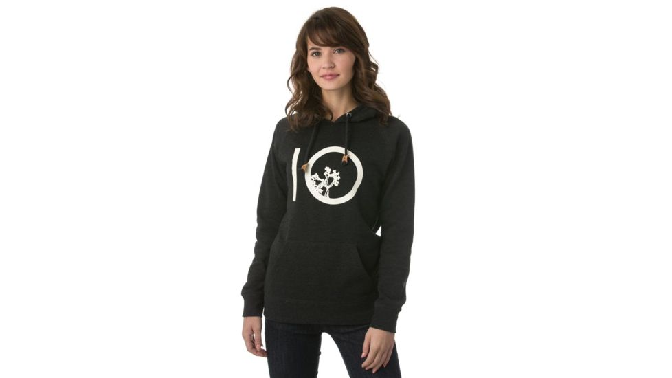 Tentree Classic Ten Hoodie Fleece Hoodie, Womens, Phantom, XXL SP18-WFVIN-BLK-XXL