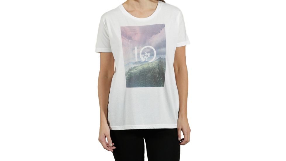Tentree Ocian Short Sleeve Tee - Women's-White-Medium