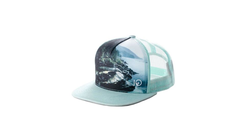 Tentree Outlook Adjustable Hat, Unisex, Aquifer, ONE SP18-UHOUT-GRN1-ONE