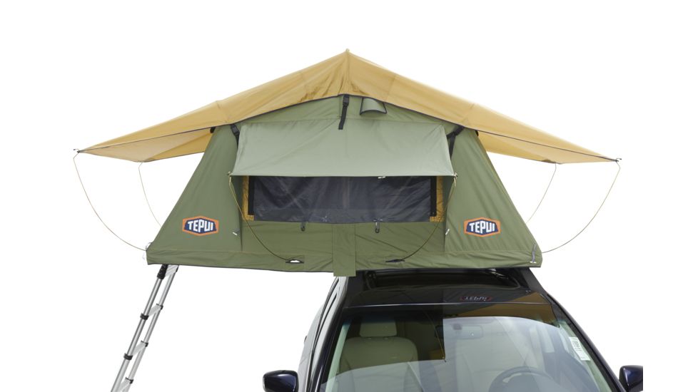 Tepui Explorer Series Kukenam 3 Rooftop Tent, Olive Green, 01KSK05