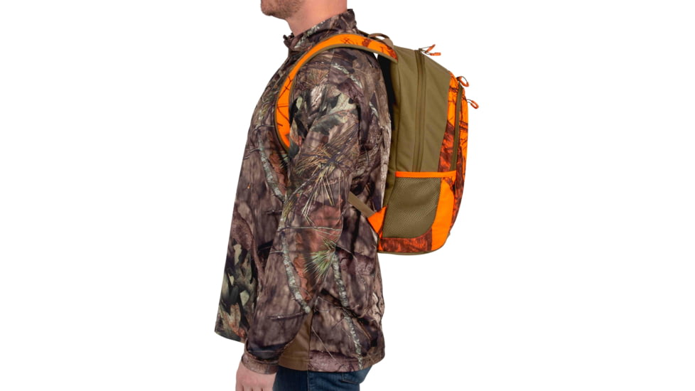 Terrain Delta Backpack/Daypack, Mossy Oak Break-Up Blaze Camo, 1350 Cubic in, 19237