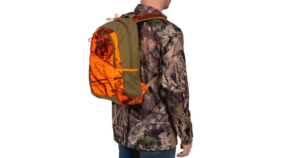 Terrain Delta Backpack/Daypack, Mossy Oak Break-Up Blaze Camo, 1350 Cubic in, 19237
