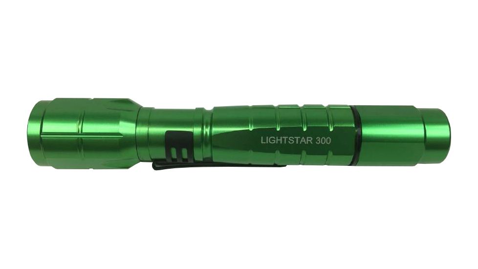 Lightstar Flashlight 300, Hi-Vis Green, TLF-3002AA-GN