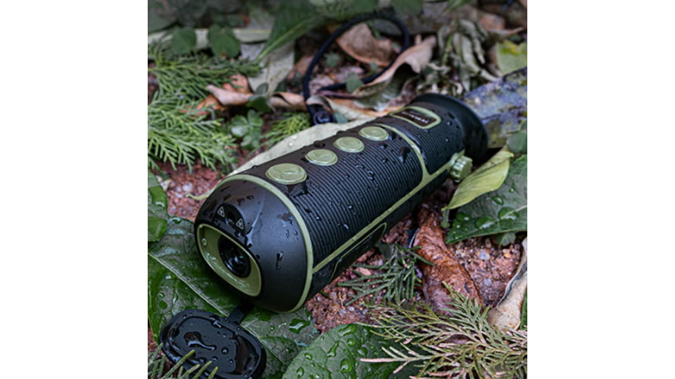 Teslong TTS260 4x Night Vision Thermal Imaging Monocular, Black / Mettalic Grey, TTS260