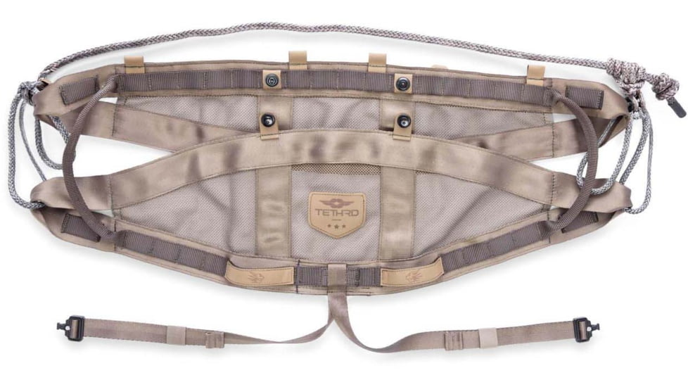 Tethrd Carnivore Saddle Two Panel, XL, 1102925