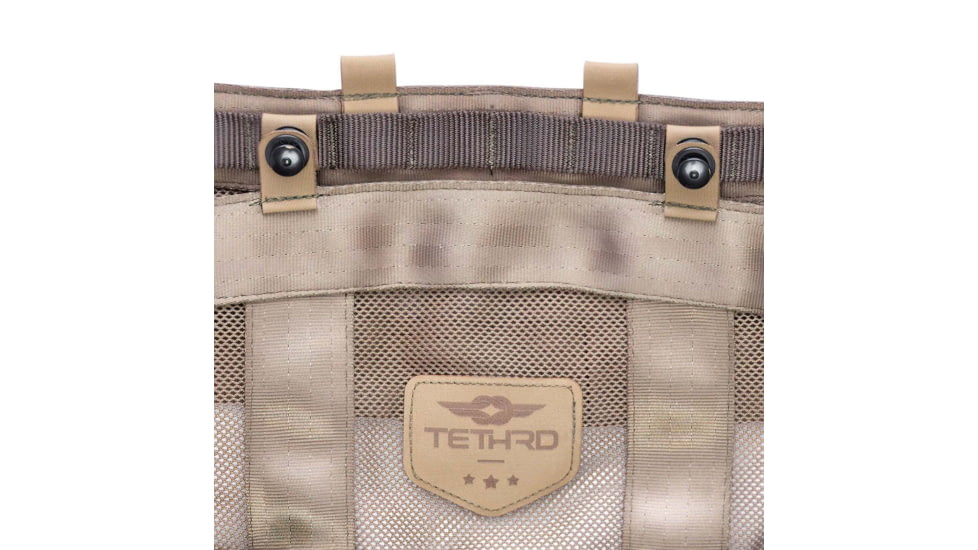 Tethrd Carnivore Saddle Two Panel, XL, 1102925