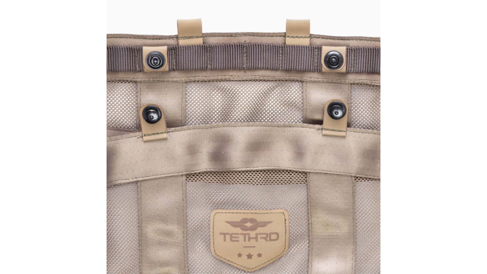 Tethrd Carnivore Saddle Two Panel, XL, 1102925