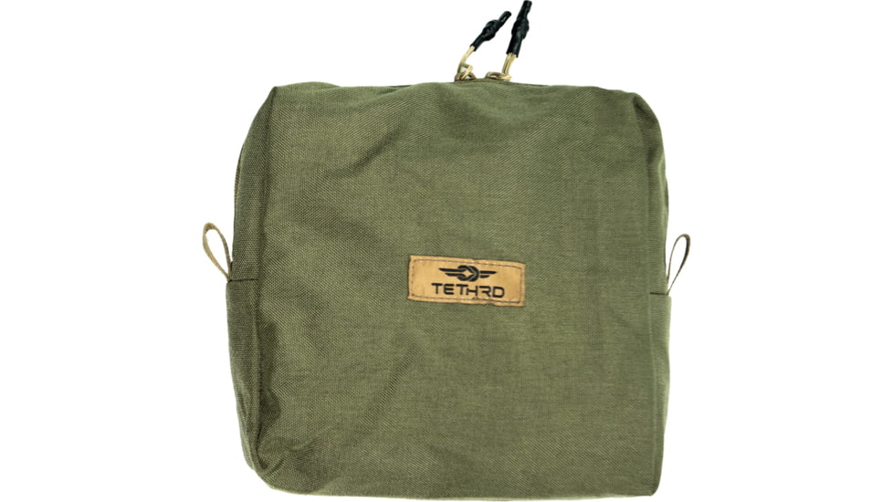 Tethrd Molle Pouch 1209841, Olive, ACC-MOLLE-PCH-OLV-M