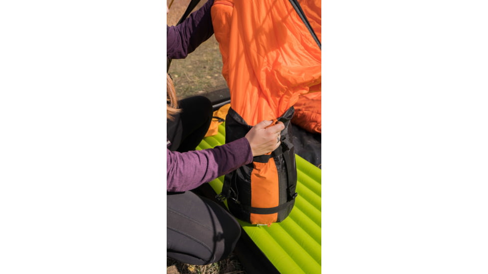 TETON Sports ALTOS-S 0 F Mummy Sleeping Bag, Orange, 1169