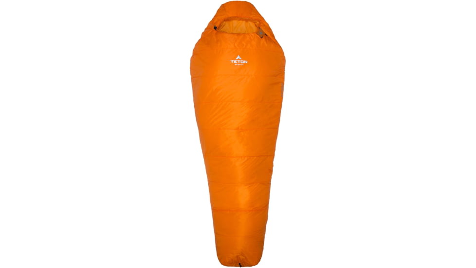 TETON Sports ALTOS-S 0 F Mummy Sleeping Bag, Orange, 1169