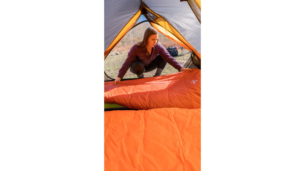 TETON Sports ALTOS-S 20 F Mummy Sleeping Bag, Burnt Orange, 1168