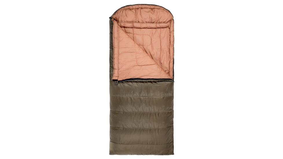 TETON Sports Celsius XXL 0 F Sleeping Bag, Left Zipper, Green, 2XL, 100L