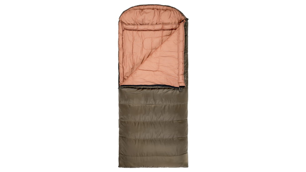 TETON Sports Celsius XXL 0 F Sleeping Bag, Right Zipper, Green, 2XL, 100R