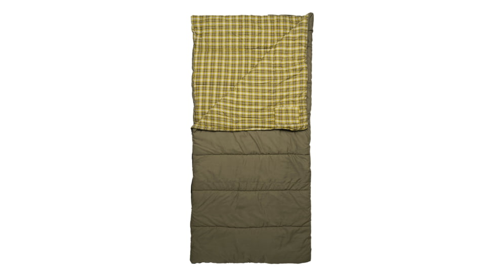 TETON Sports Evergreen 0 F Sleeping Bag, Olive/Olive, Regular, 2221LSOLOL