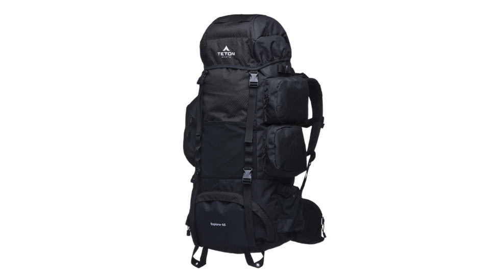 TETON Sports Explorer 65L Backpack, Black, 2106SCBK