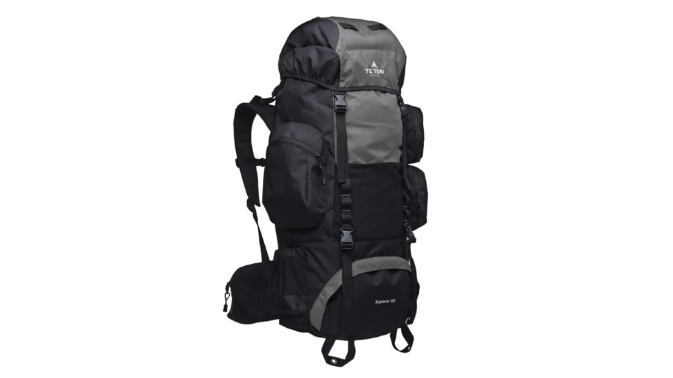 TETON Sports Explorer 65L Backpack, Graphite, 2106SCGR