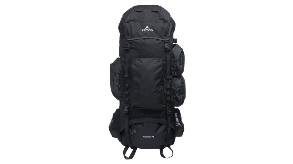 TETON Sports Explorer 75L Backpack, Black, 2107SCBK