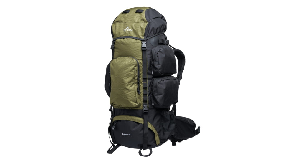 TETON Sports Explorer 75L Backpack, Olive, 2107SCOL