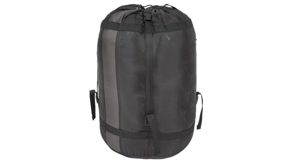 TETON Sports Fahrenheit XXL 0 F Sleeping Bag, Left Zipper, Grey/Red, 2XL, 1060L