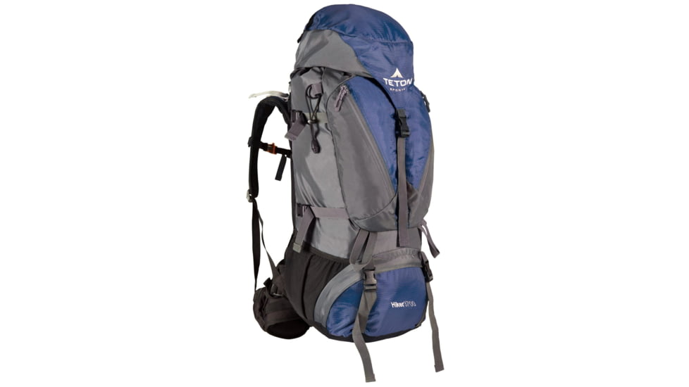 TETON Sports Hiker 3700 Backpack, Navy Blue, 60L, 1005N