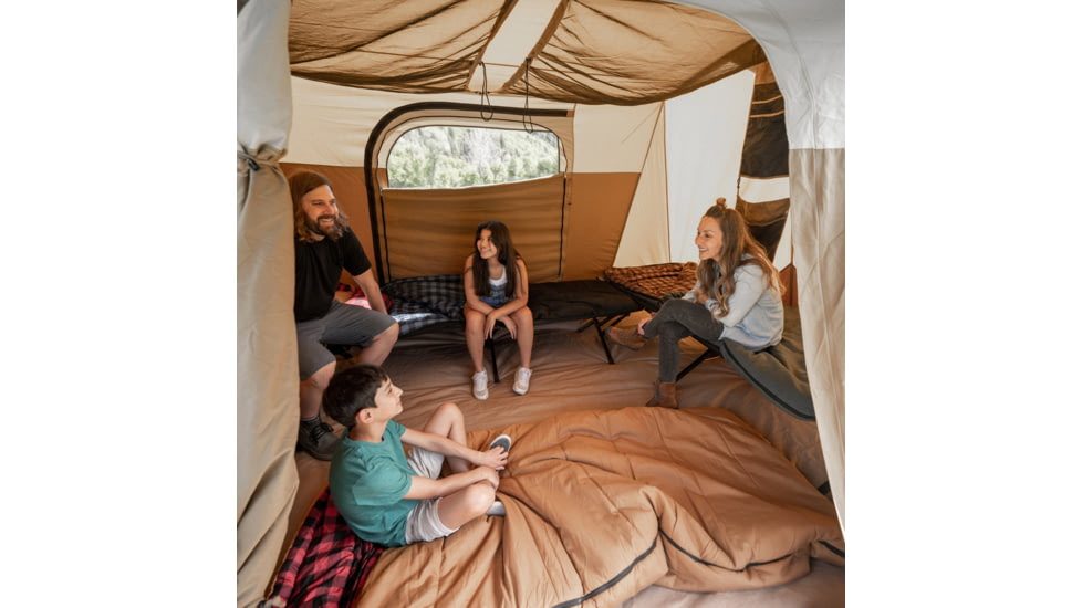 TETON Sports Mesa Canvas Tent, 4 Person, Brown, 2010