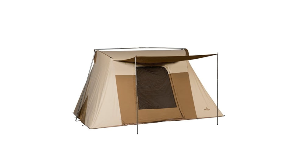 TETON Sports Mesa Canvas Tent, 6 Person, Brown, 2011