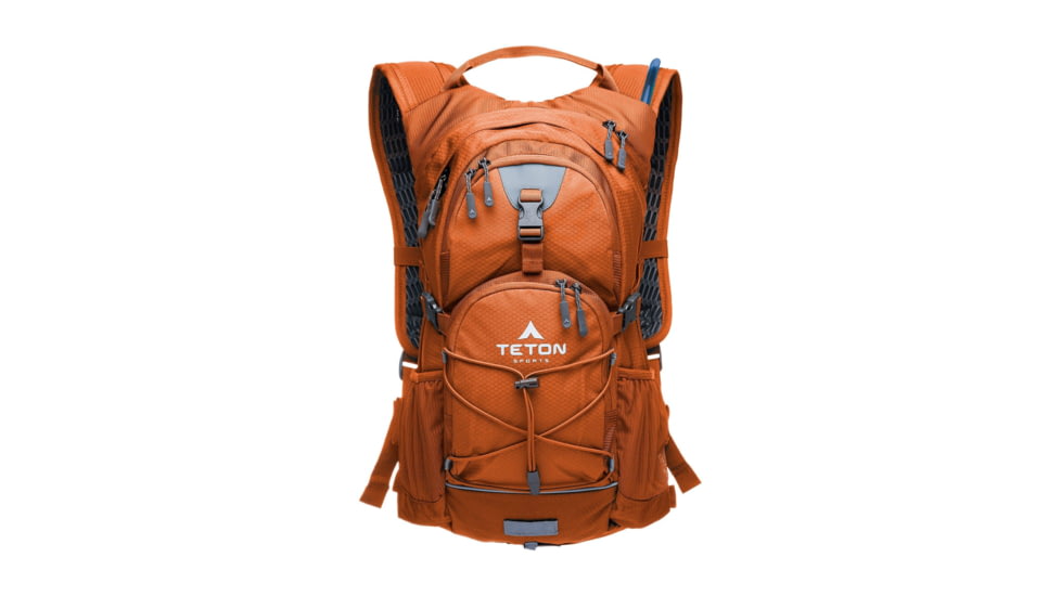 TETON Sports Oasis 18L Hydration Pack with 2L Bladder, Burnt Orange, 2101SCBO