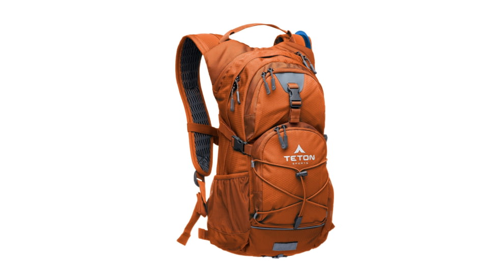 TETON Sports Oasis 18L Hydration Pack with 2L Bladder, Burnt Orange, 2101SCBO