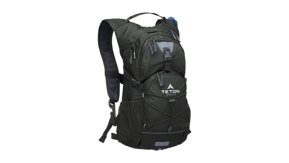 TETON Sports Oasis 18L Hydration Pack with 2L Bladder, Onyx, 2101SCOX