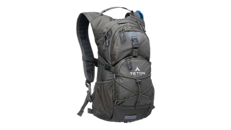 TETON Sports Oasis 22L Hydration Pack with 3L Bladder, Gunmetal, 2102SCGM