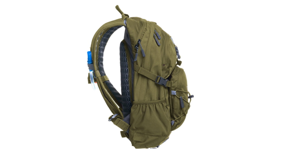 TETON Sports Oasis 22L Hydration Pack with 3L Bladder, Olive, 2102SCOL