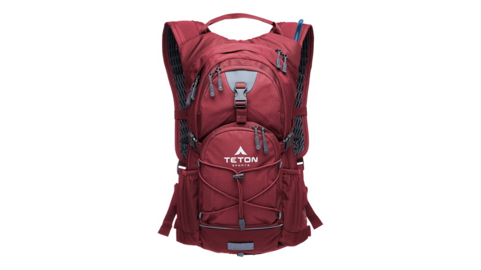 TETON Sports Oasis 22L Hydration Pack with 3L Bladder, Pomegranate, 2102SCPG