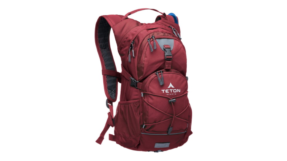 TETON Sports Oasis 22L Hydration Pack with 3L Bladder, Pomegranate, 2102SCPG