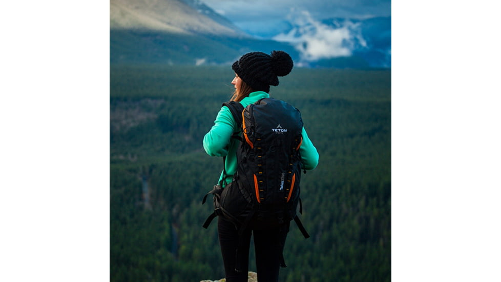 TETON Sports Talus 2700 Backpack, Black, 44L, 1137