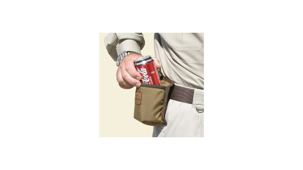 Texas Hunt Co Beverage Holster for Belt (Coke not included)
